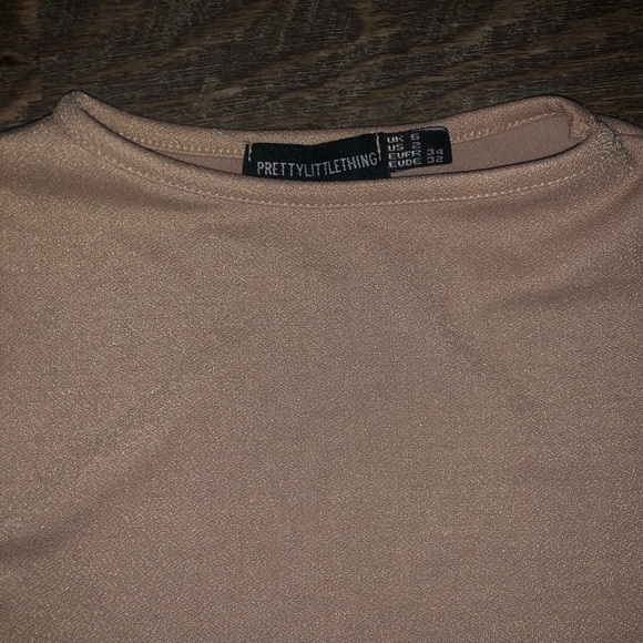 Pretty Little Thing Nude Bodysuit - Picture 2 of 2